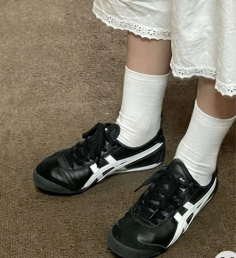 Onitsuka Tiger Mexico 66 Black White（1183C102-001 ）
