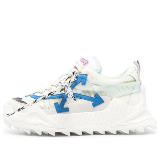 Off-White ODSY-1000 Low Sneakers Blue/White OMIA139R21FAB0010145 - KICKS  CREW