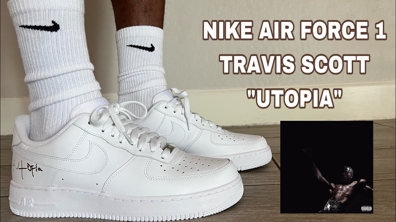 Travis Scott x Nike Air Force 1 Low Utopia sneakers（CW2288-11-1）