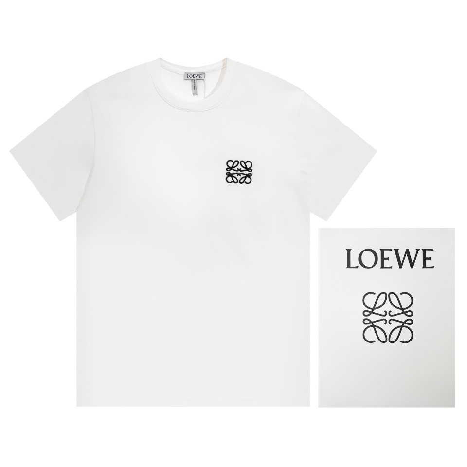 Loewe Regular Fit T-Shirt 'White'（H526Y22X75-2100）