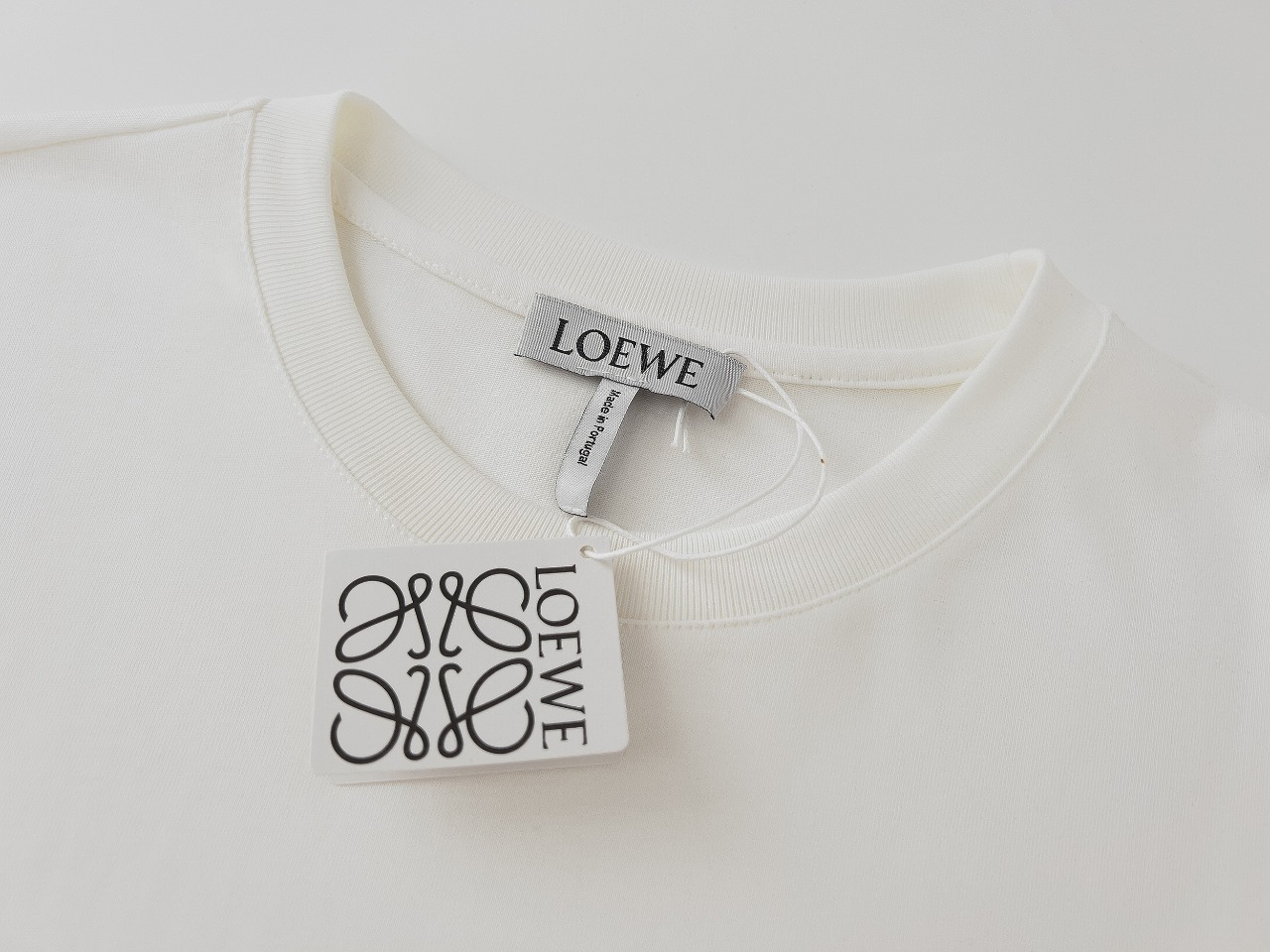 Loewe Regular Fit T-Shirt 'White'（H526Y22X75-2100）