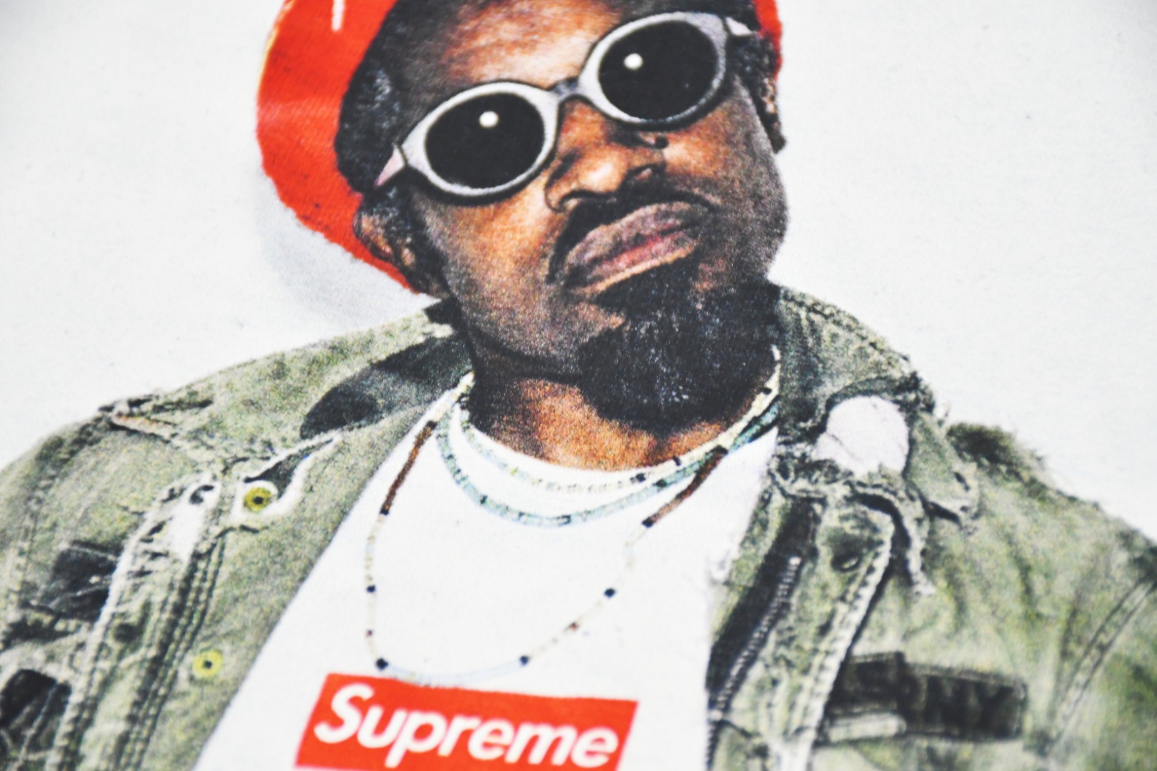 Supreme Andre 3000 Tee Print T-Shirt 22SS (SUP-FW22-328）