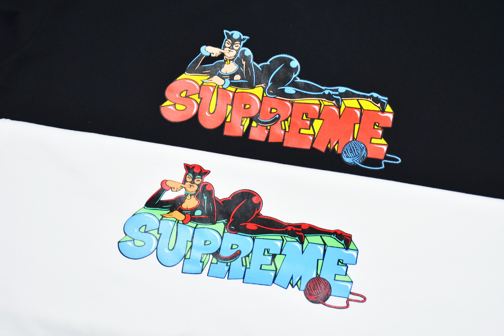 SupremeFW22 Week 1 Catwoman Tee (SUP-FW22-331）
