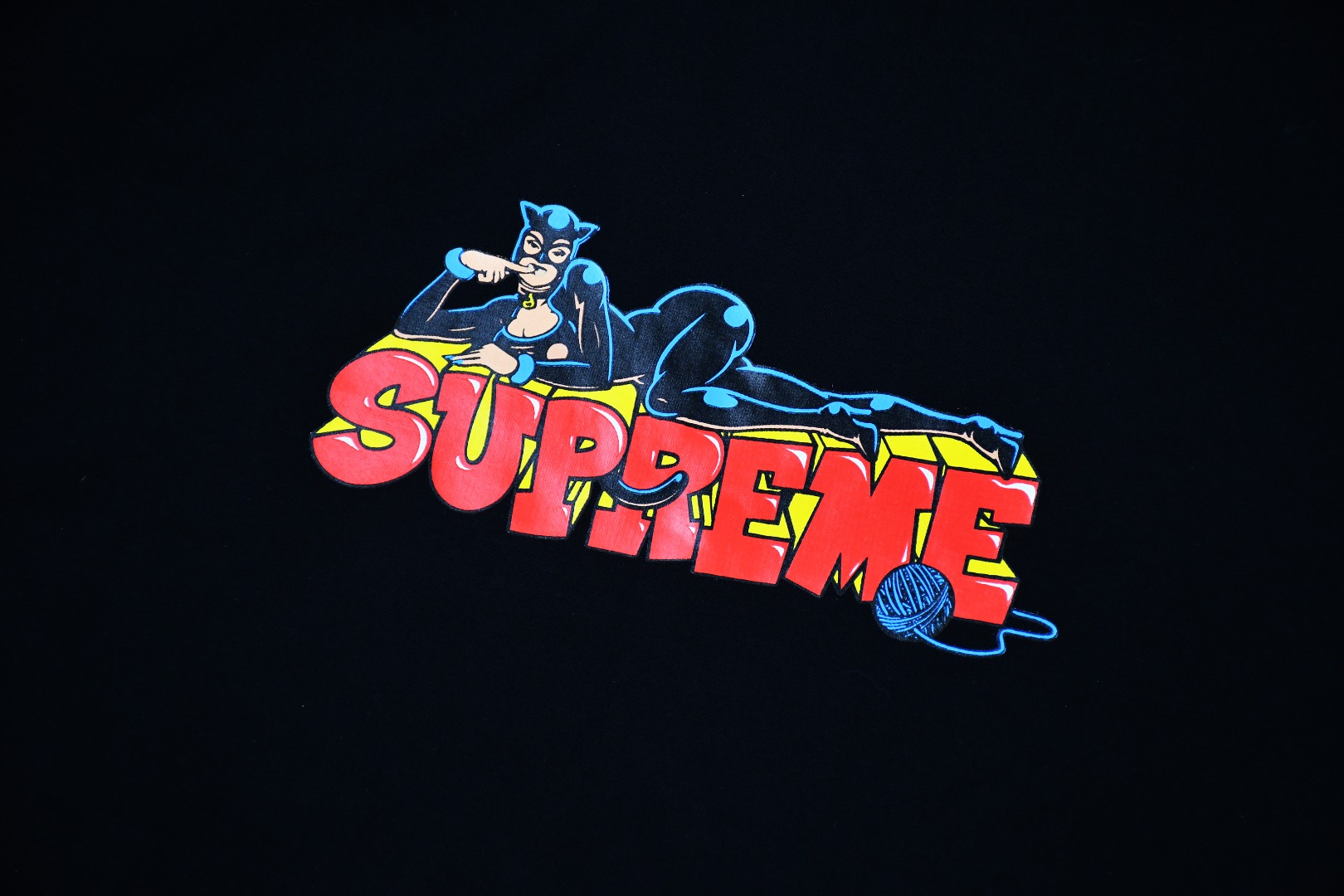 SupremeFW22 Week 1 Catwoman Tee (SUP-FW22-331）