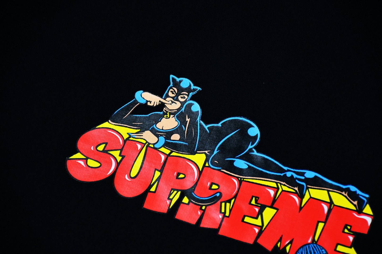 SupremeFW22 Week 1 Catwoman Tee (SUP-FW22-331）