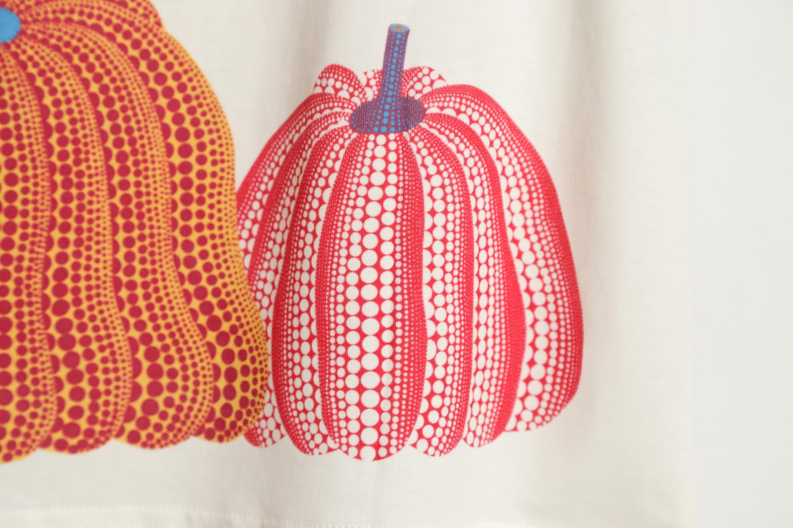 Louis Vuitton x Yayoi Kusama Pumpkins Printed T-Shirt "Blanc"（1AB74Y）