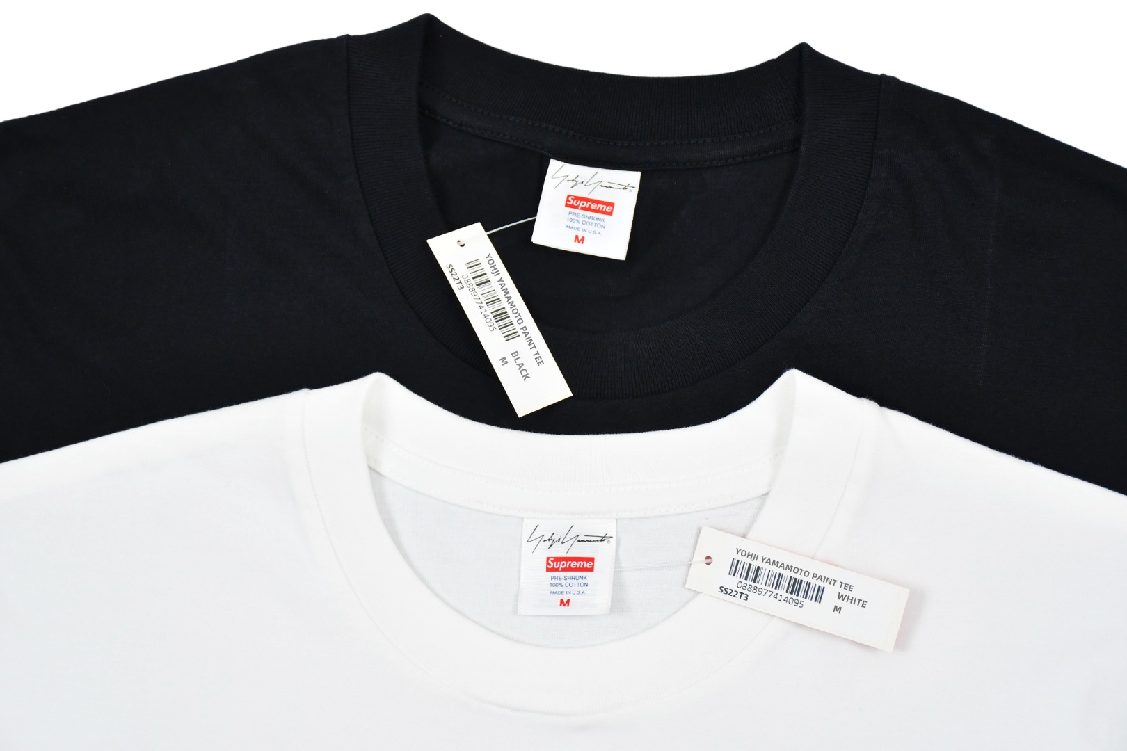 SupremeFW22 Week 4 Supreme x Yohji Yamamoto Paint tee (SUP-FW22-298）