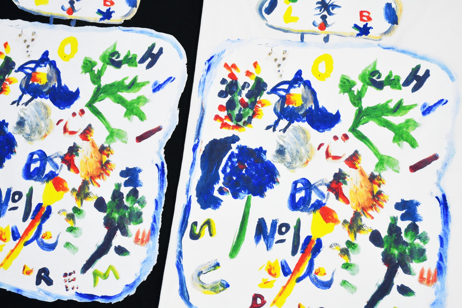 SupremeFW22 Week 4 Supreme x Yohji Yamamoto Paint tee (SUP-FW22-298）