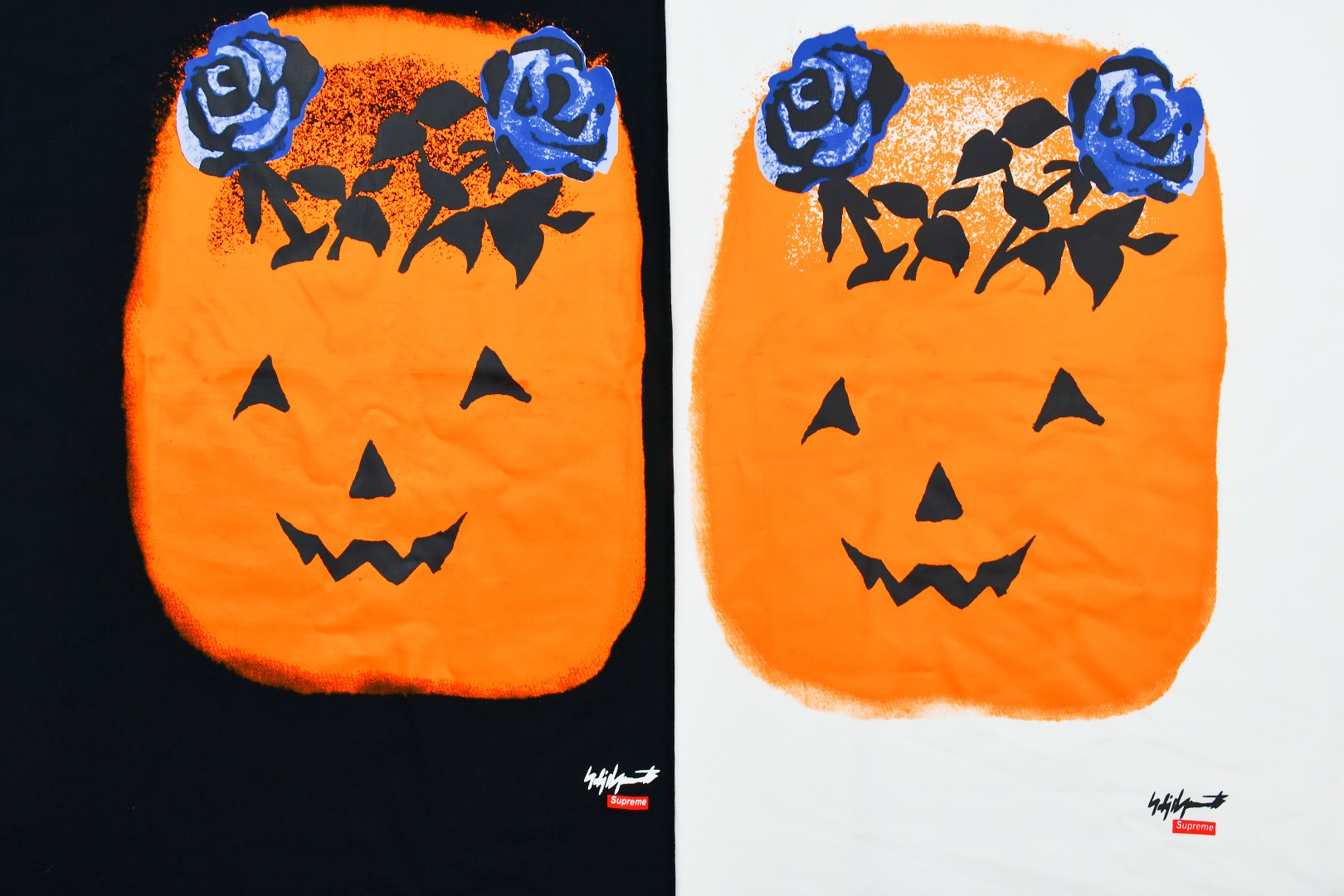 Supreme x Yohji Yamamoto Pumpkin Tee (SUP-FW22-413）
