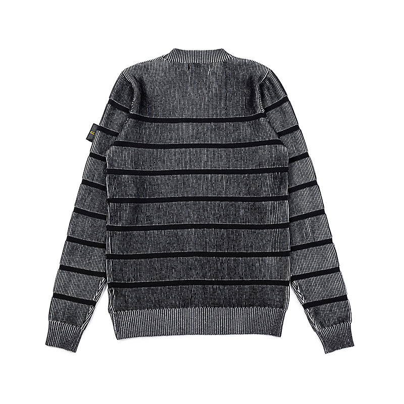 Stone Island Striped Compass Patch Sweater（7915513D1-V0029）
