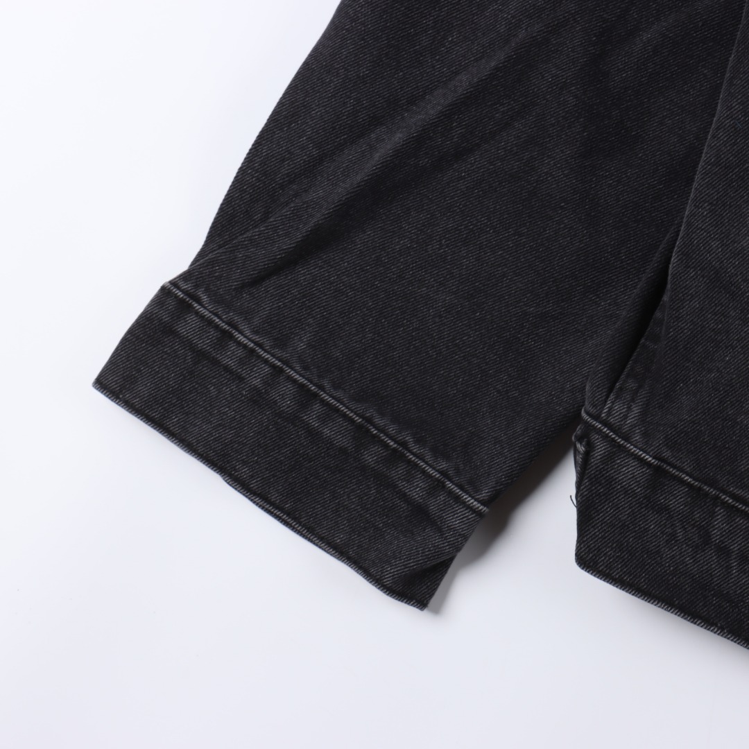 Balenciaga Inkjet Print Washed Jacket (783697THW254245-2）