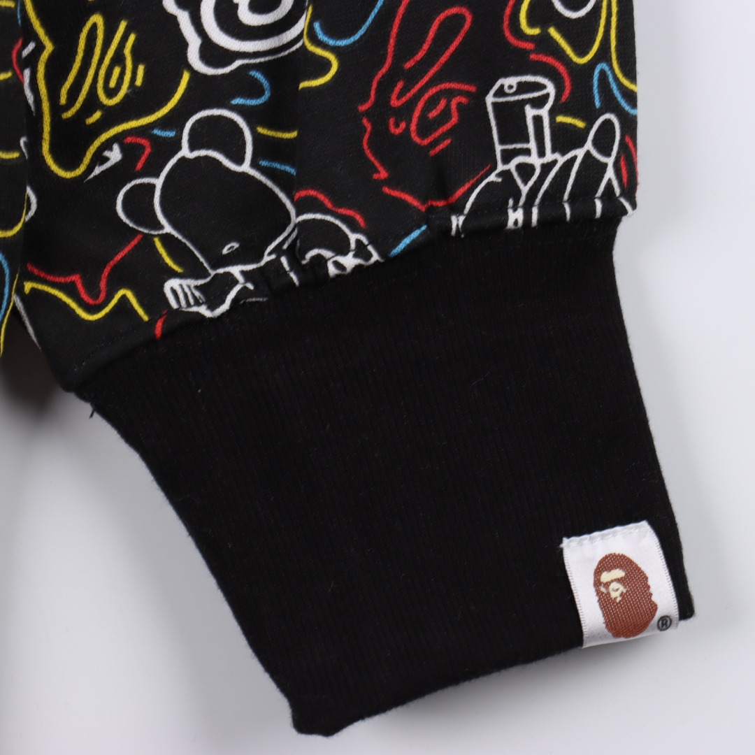 Ape Bape Shark Hoodie A Bathing Ape（1H73-115-902）