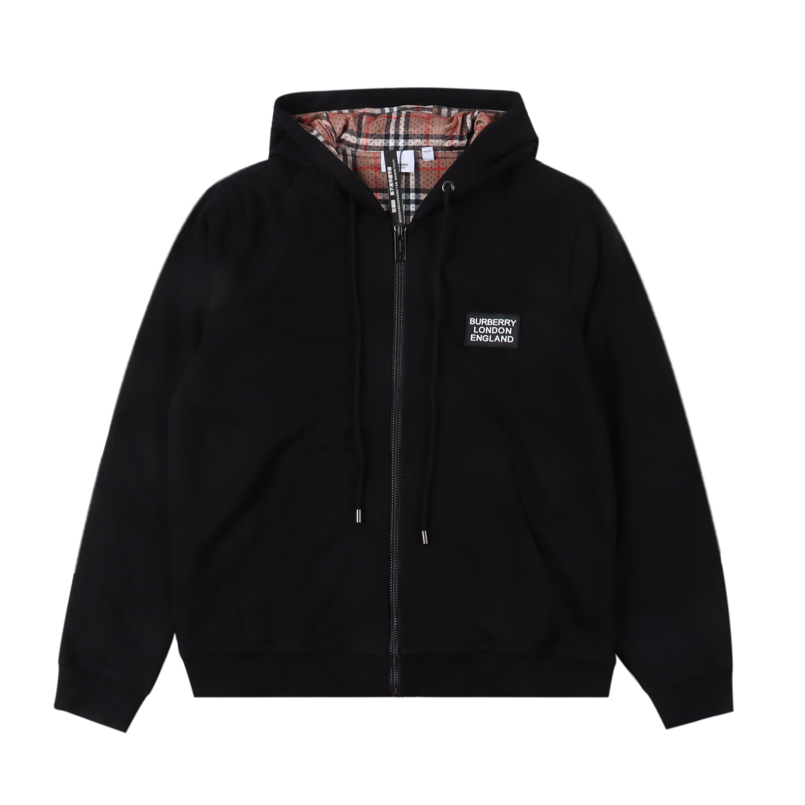 Burberry Cotton Blend Zip Hoodie（8026221）