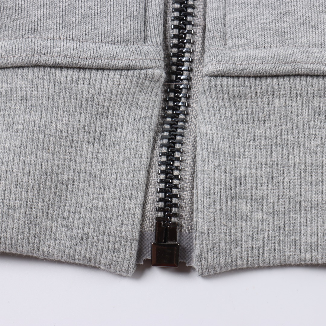 Burberry Cotton Blend Zip Hoodie（8026221）