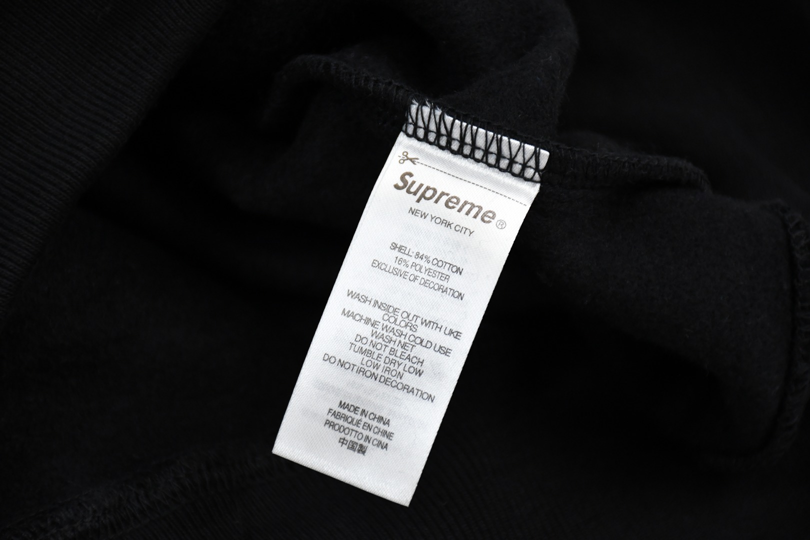 Supreme Mirrored Logo Hooded Sweatshirt（SUP-SS24-135）