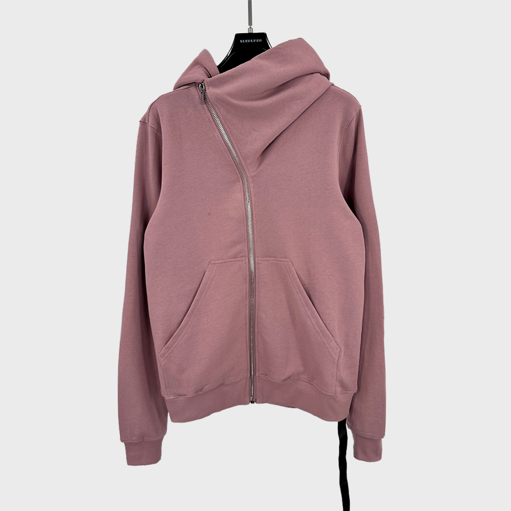 Rick Owens DRKSHDW x Champion Zip Hoodie Black Collaboration（DU18F7286F-09）