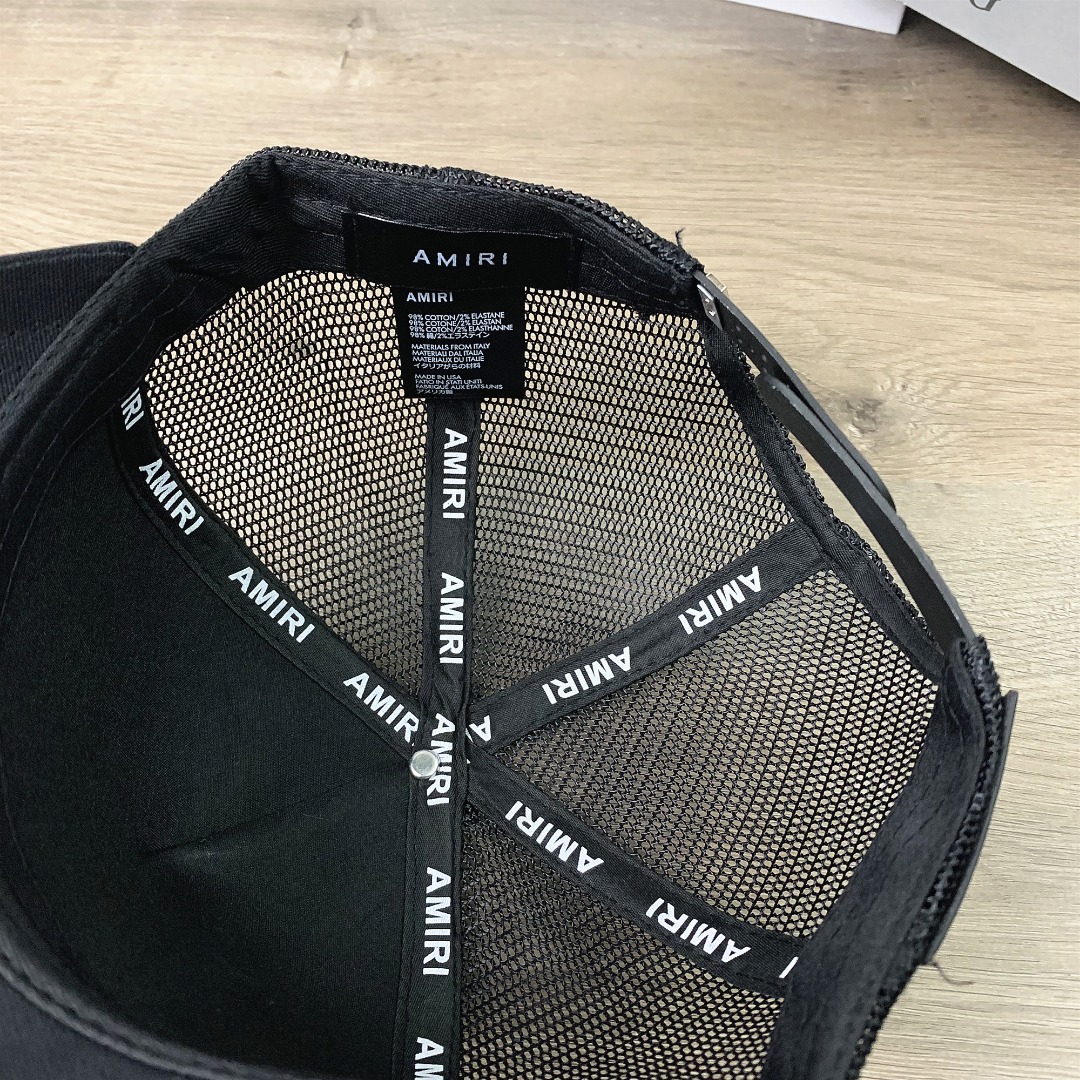 Amiri hat（PS24MAH018BLACK）