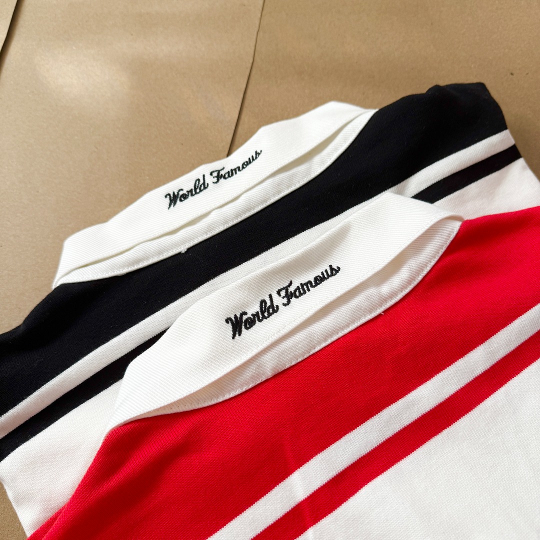 Supreme x Nike Stripe Rugby "Black" HF9641-010（SUP-SS25-220）