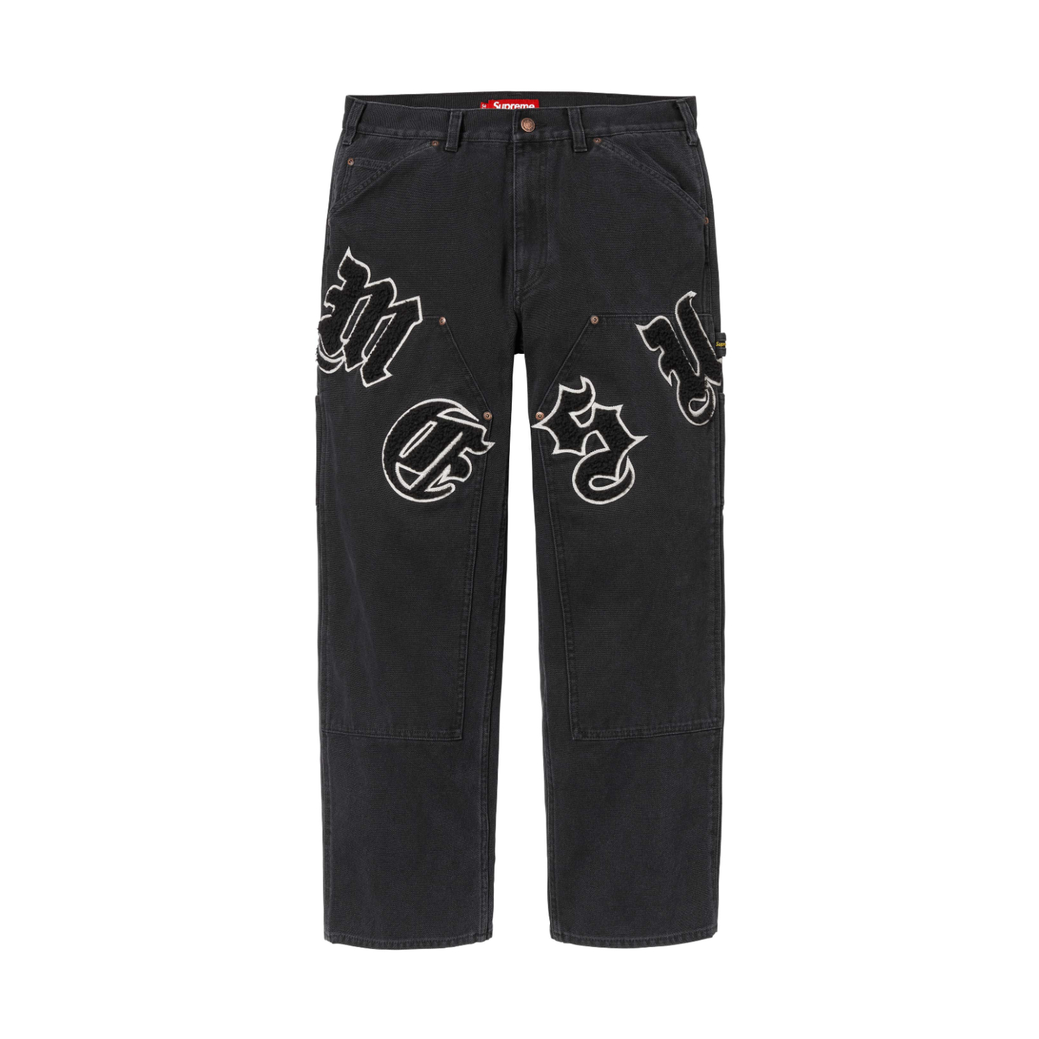 Supreme Old English Canvas Double Knee Painter Pant（SUP-SS25-034）