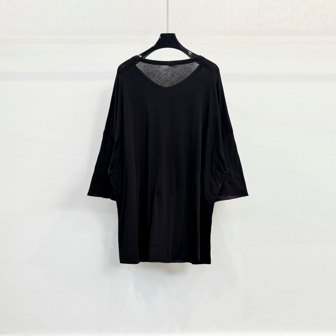 Rick Owens dropped-shoulder T-shirt（RR01D3283UC-34）
