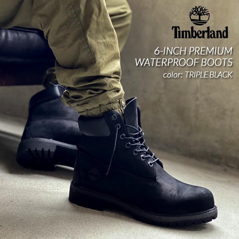 Timberland 6-INCH PREMIUM WATERPROOF BOOTS "TRIPLE BLACK" ティンバーランド 6インチ  プレミアム ブーツ ( 黒 ブラック メンズ 010073-001) : 3186 : PRECIOUS PLACE - 通販 -  Yahoo!ショッピング