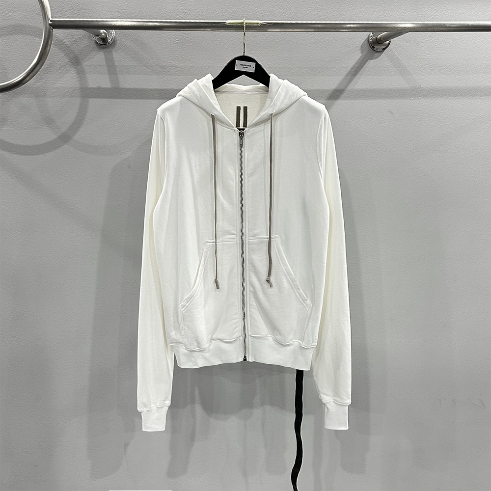 Rick Owens ZIPPED HOODIE（DU01D1276RIG-11）