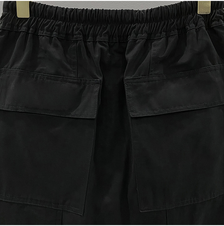 Rick Owens DRKSHDW Drawstring Bauhaus Shorts（DU02C5384TW-09）