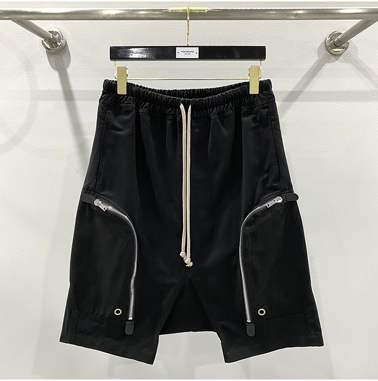 Rick Owens DRKSHDW Drawstring Bauhaus Shorts（DU02C5384TW-09）