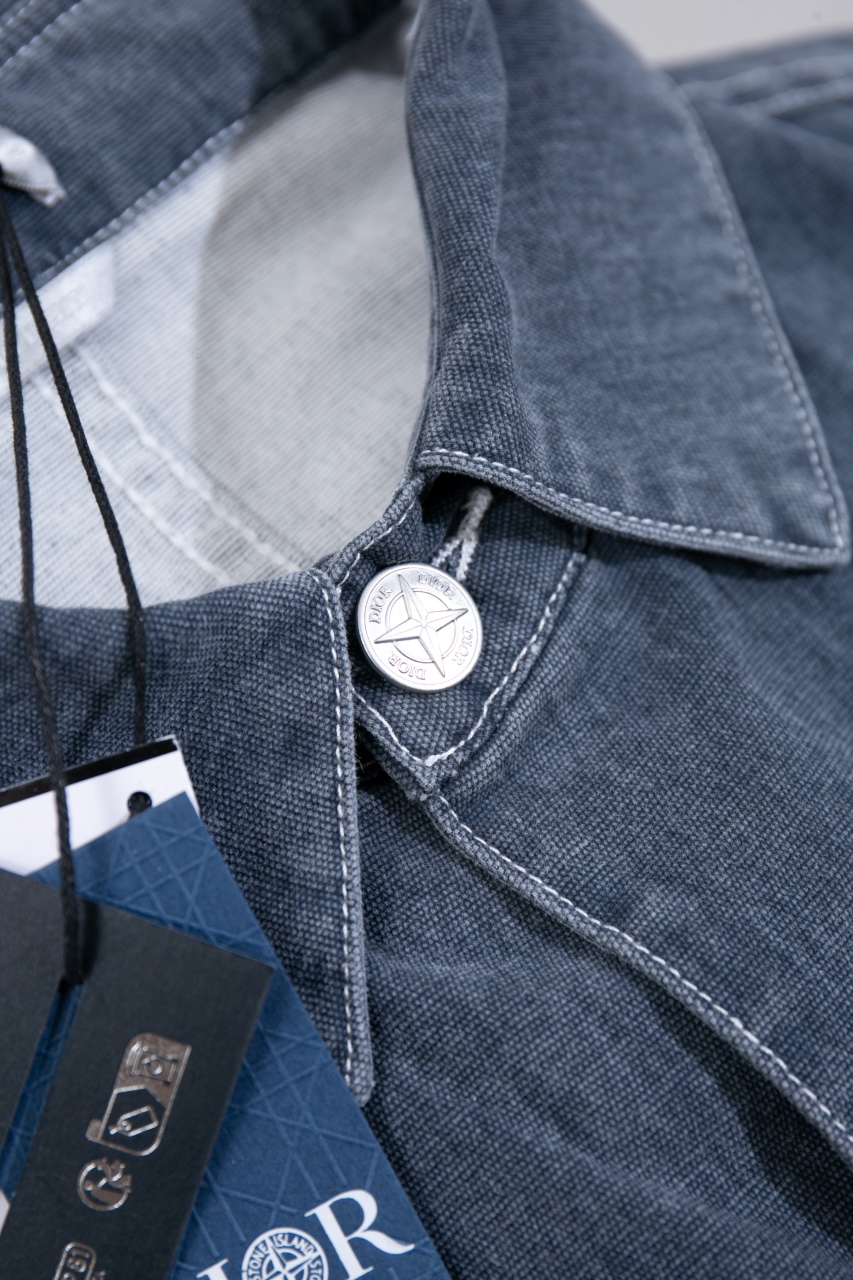  DIOR AND STONE ISLAND  jacket（493D496A385X-C987）