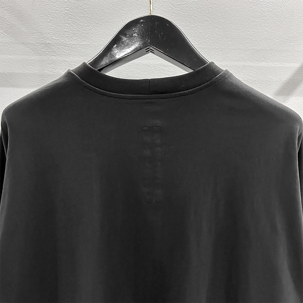 RICK OWENS DRKSHDW AW24 Jumbo Long Sleeve T-Shirt（DS02B4235RIGEM-109）