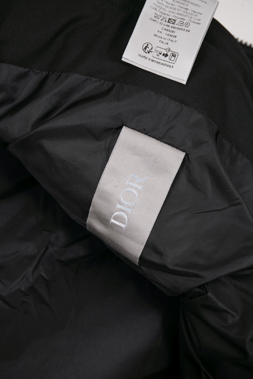 DIOR AND LEWIS HAMILTON puffer jacket（513C405B6265_C989）