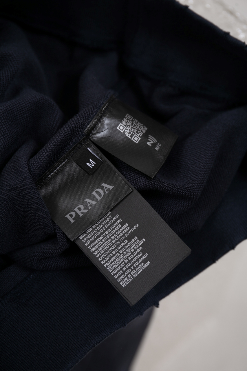 PRADA cotton sweatshirt (UJL69B_15CA_F0008_S_OOO）