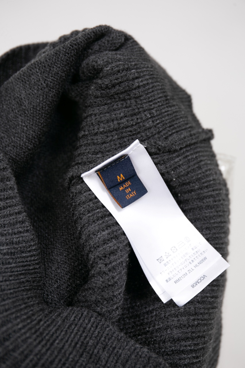 Louis Vuitton cashmere blend shawl collar cardigan jacket（1AFWBQ）