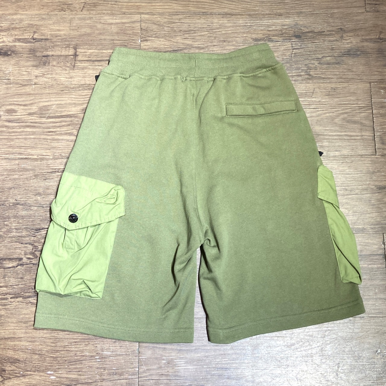 Stone Island Side Pocket Logo Patch Fleece Short 'Black'（761565051 V0029）