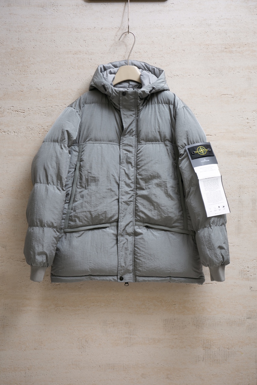 Stone Island Hooded Cotton Jacket（ST2025130）