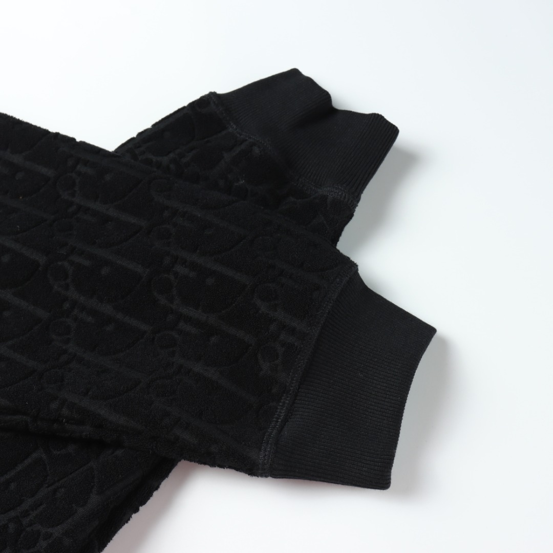 Men's DIOR SS21 Oblique Printing Black（113J631A0684-C989）