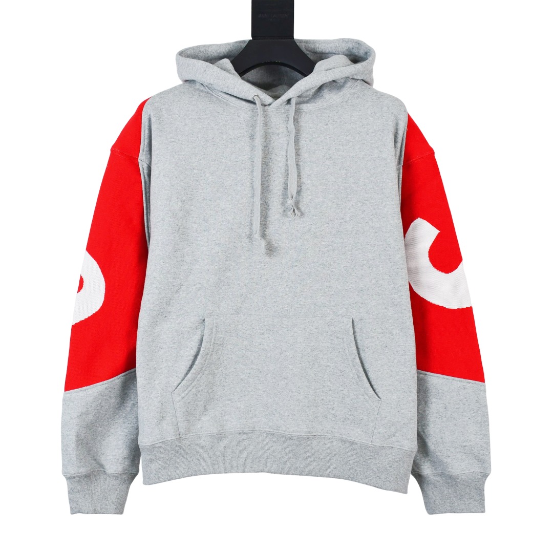 Supreme Big Logo Jacquard Hooded Sweatshirt（SUP-FW23-202）