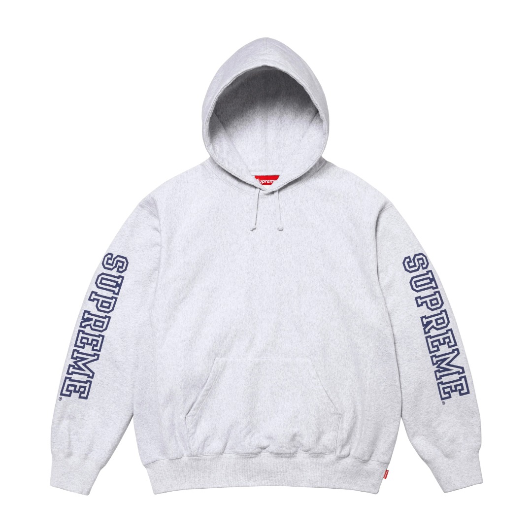 Supreme Collegiate Sleeve Hooded Sweatshirt （SUP-FW24-108）