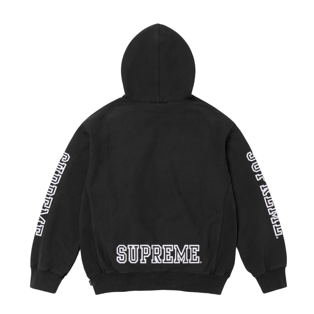 Supreme Collegiate Sleeve Hooded Sweatshirt （SUP-FW24-108）