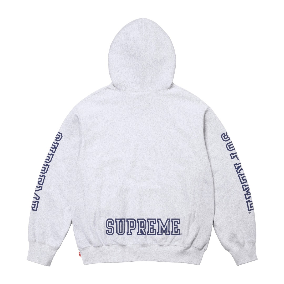 Supreme Collegiate Sleeve Hooded Sweatshirt （SUP-FW24-108）