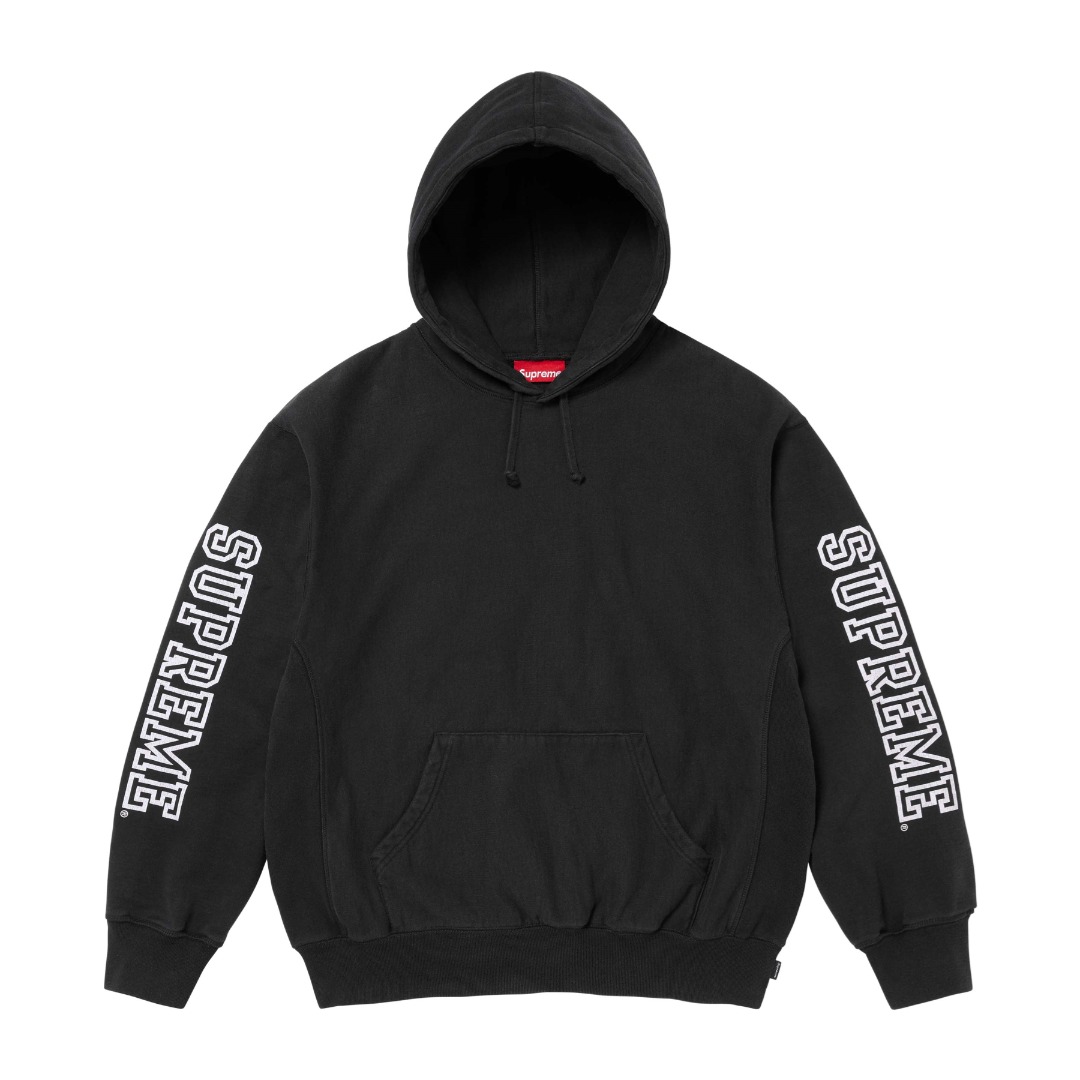 Supreme Collegiate Sleeve Hooded Sweatshirt （SUP-FW24-108）