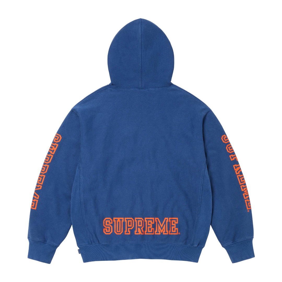 Supreme Collegiate Sleeve Hooded Sweatshirt （SUP-FW24-108）