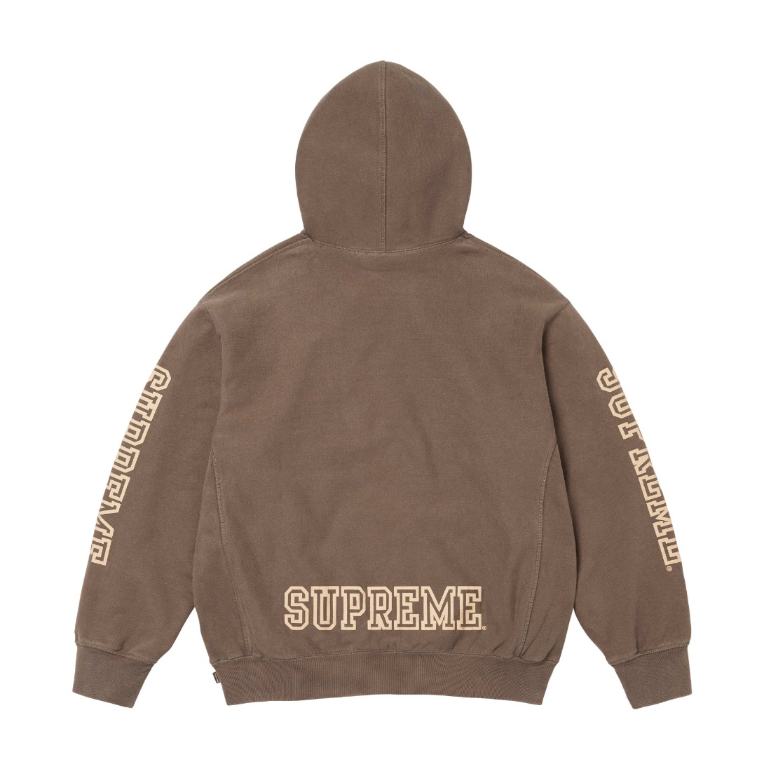 Supreme Collegiate Sleeve Hooded Sweatshirt （SUP-FW24-108）