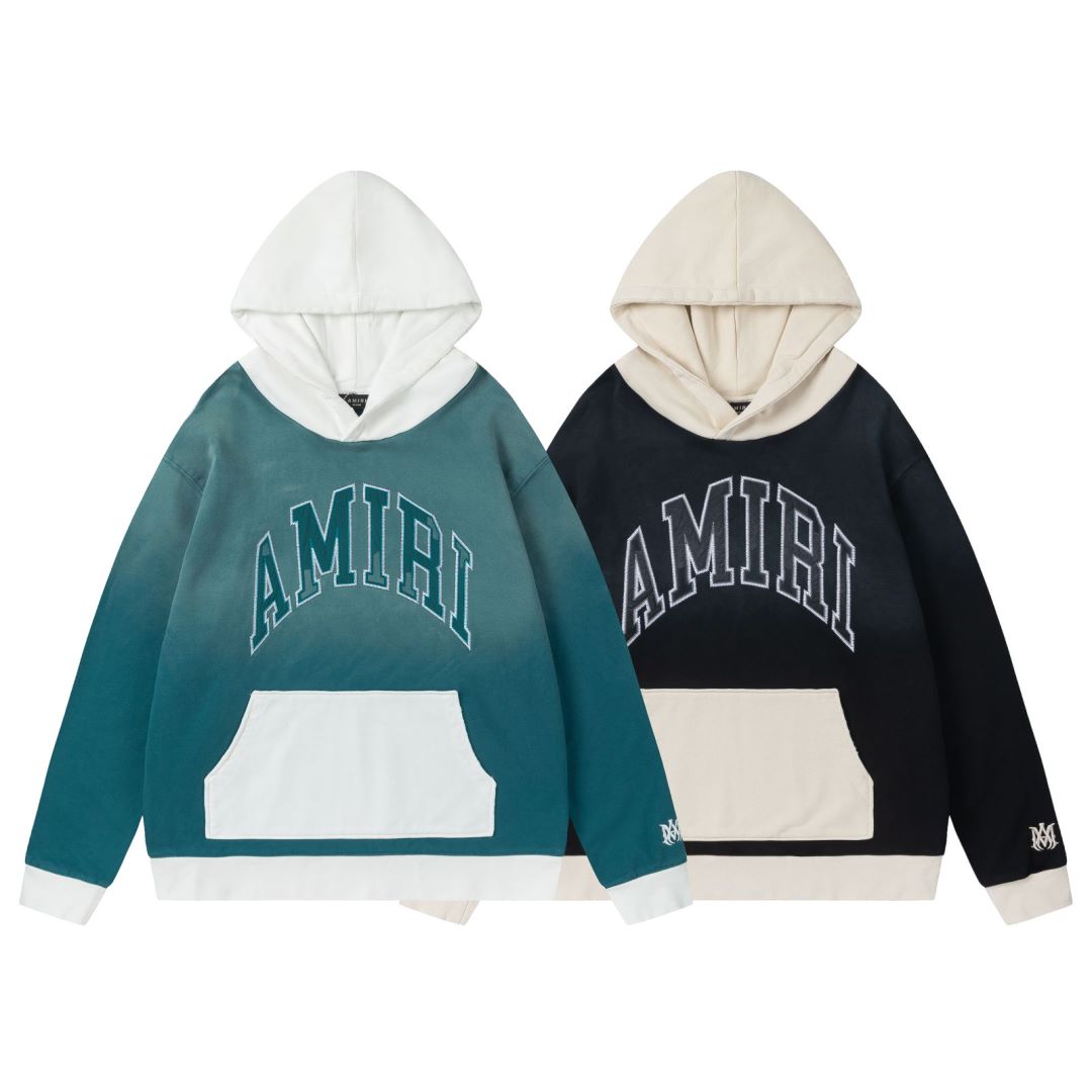 Amiri Vintage Oversized Hoodie (AMJYHD1037-001）
