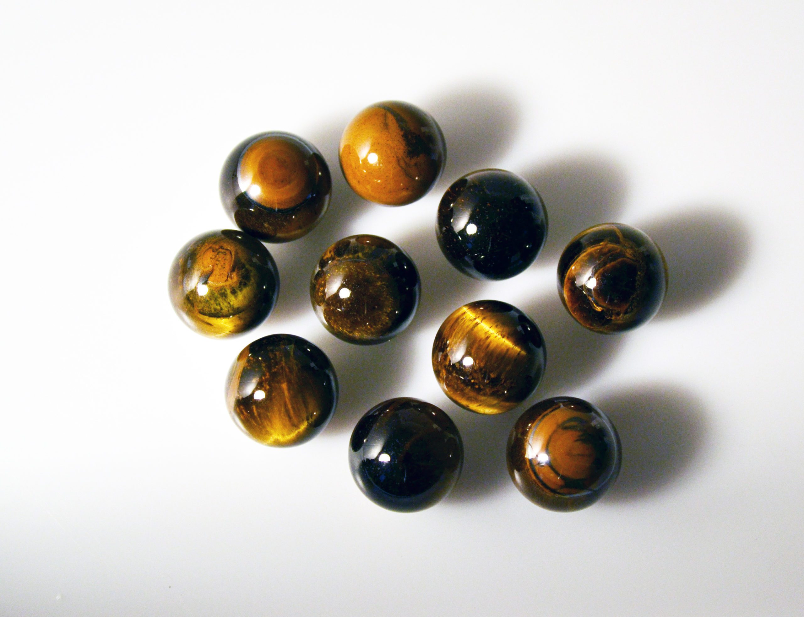 Tiger Eye Jasper Marble - House of Marbles US