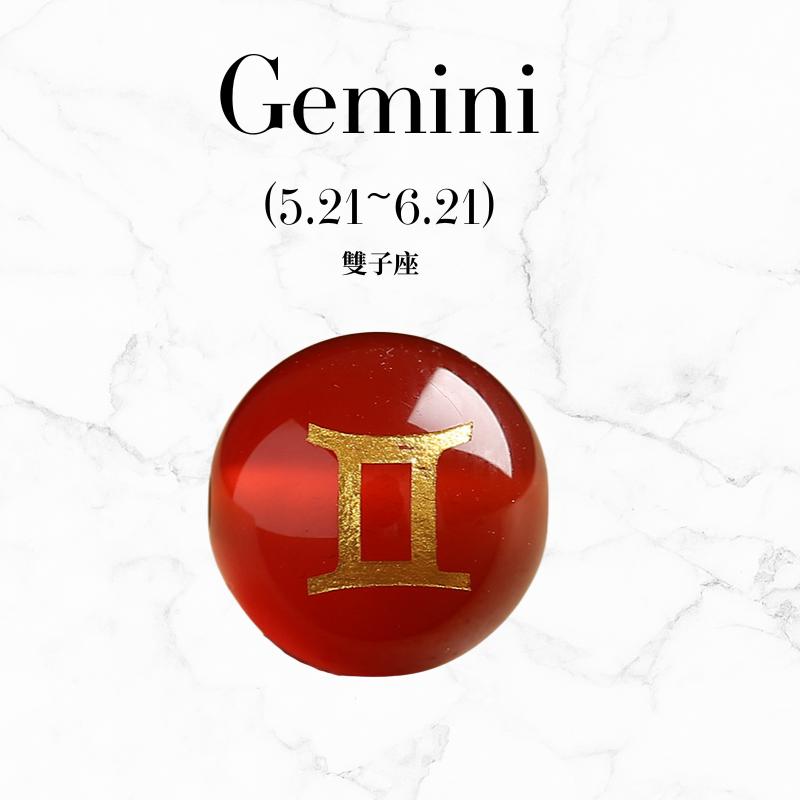 Zodiac Element Balance Horoscope Natural crystal bag charm unisex keychain