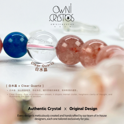 Popularity & Wisdom Strawberry quartz Pink Hematoid