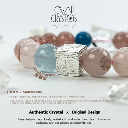 Popularity & Wisdom Strawberry quartz Pink Hematoid