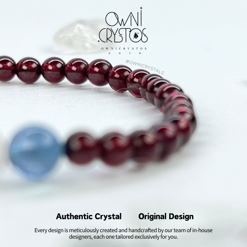 Five Elements Garnet-OwniCrystos