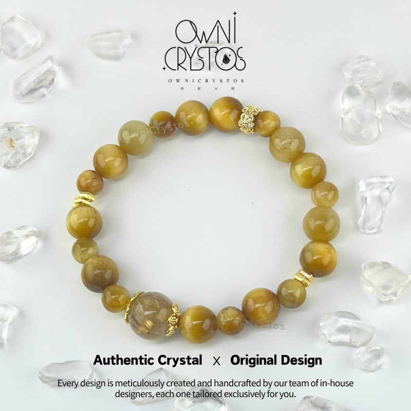 Wealth & Courage Gold Tiger Eye Bracelet